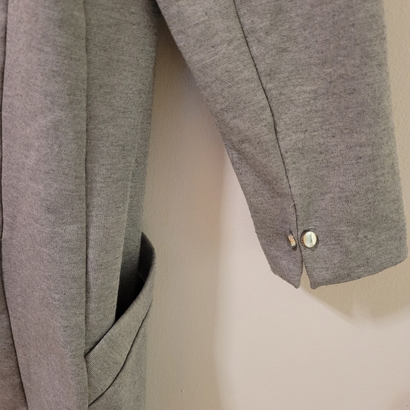 XS Grey Dynamite Fitted Blazer - Picture 4 of 4